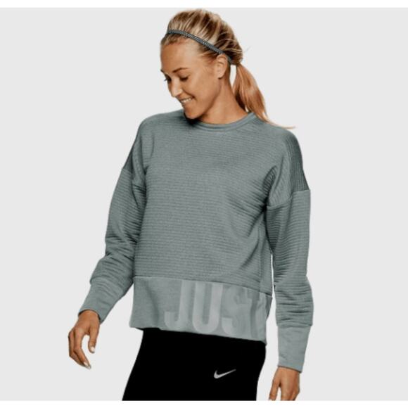 Nike Women’s Crew Neck Training Pullover Sweatshirt - Picture 1 of 7